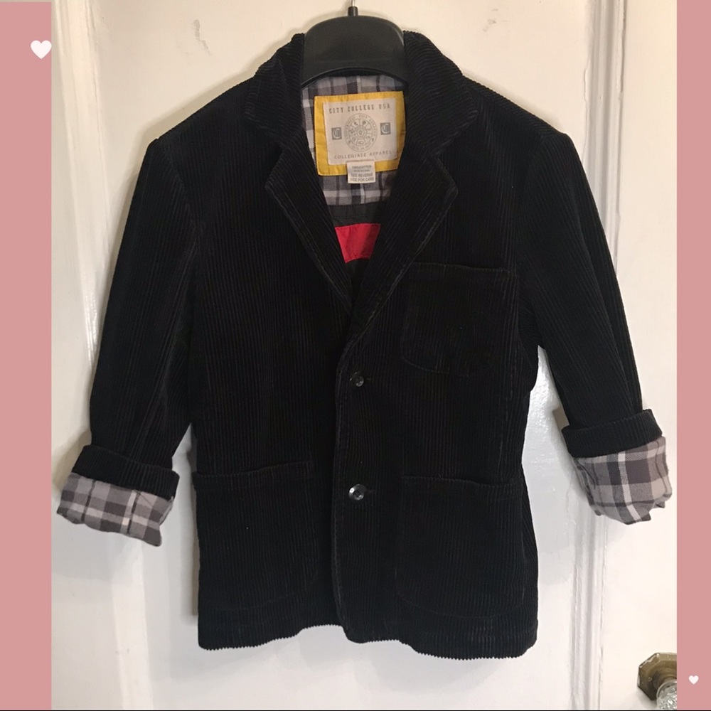 Boys Corduroy Blazer, Size 5 UK